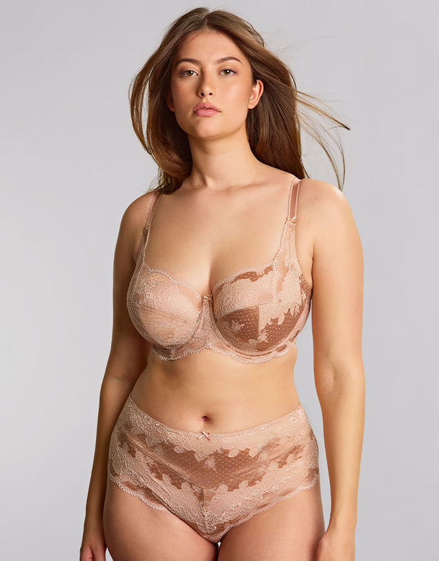 Panache Clara Deep Brief Honey