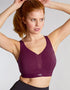 Panache Endurance Sports Bra Berry Purple/Chalk