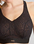 Panache Endurance Non-Padded Sports Bra Black/Latte