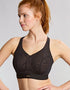 Panache Endurance Non-Padded Sports Bra Black/Latte