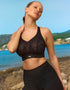 Panache Endurance Non-Padded Sports Bra Black/Latte