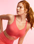 Panache Endurance Non Padded Sports Bra Grapefruit Pink