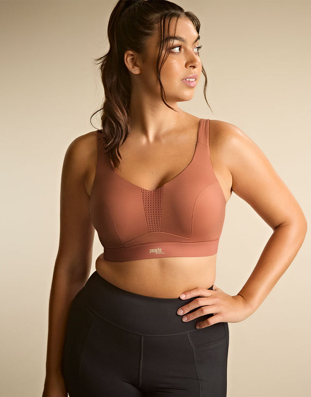 Panache Endurance Non Padded Sports Bra Sienna Rose