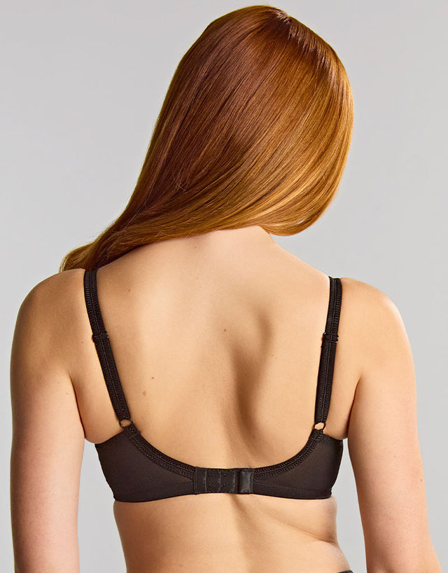 Panache Envy Full Cup Bra Black Rose Print
