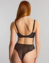 Panache Envy Full Cup Bra Black Rose Print