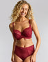 Panache Envy Deep Brief Sparkling Cherry Red