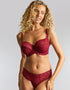 Panache Envy Thong Sparkling Cherry Red