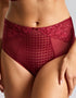Panache Envy Deep Brief Sparkling Cherry Red