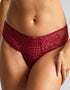 Panache Envy Thong Sparkling Cherry Red
