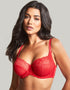 Panache Envy Full Cup Bra Poppy Red