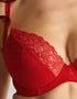 Panache Envy Plunge Bra Poppy Red