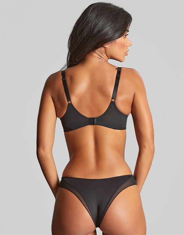 Panache Faith Moulded Plunge Bra Black
