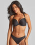 Panache Faith Moulded Plunge Bra Black