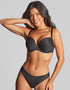 Panache Faith Moulded Plunge Bra Black