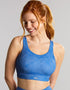 Panache Freedom Non Wired Sports Bra Azure Blue