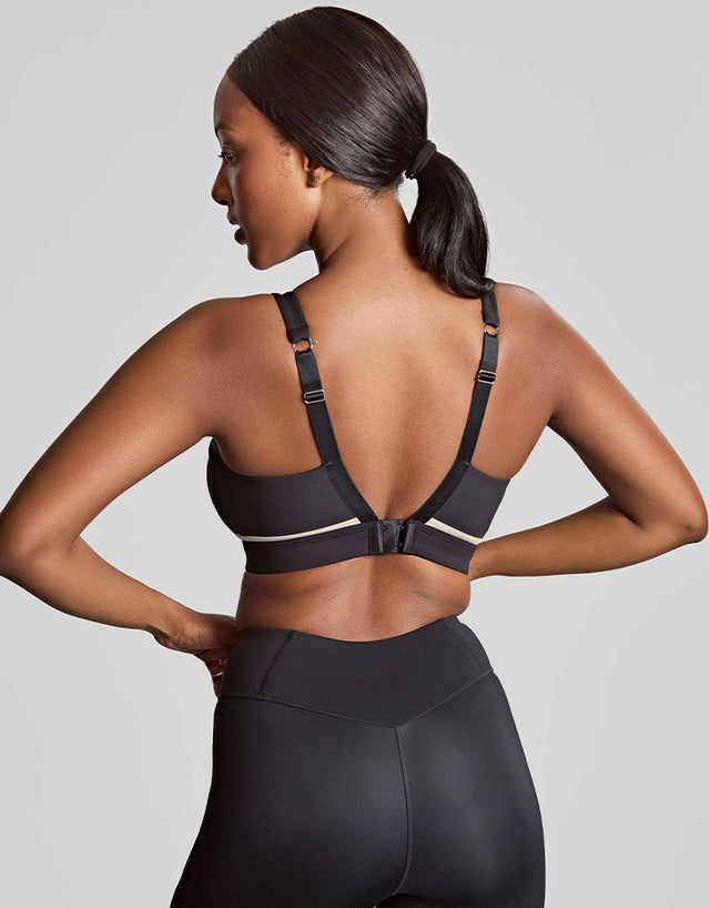Panache Freedom Non Wired Sports Bra Black/Chalk
