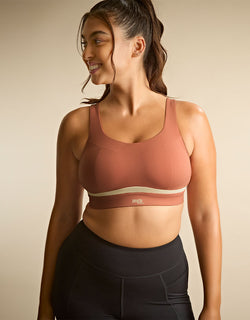 Panache Freedom Non Wired Sports Bra Sienna Rose