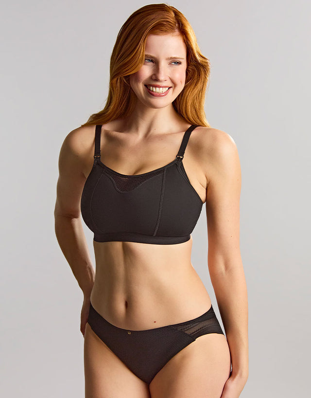 Panache Katherine Nursing Bra Black