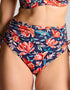 Panache Midi Gather Bikini Brief Liliflora Print