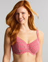Panache Olivia Full Cup Bikini Top Red Gingham
