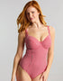 Panache Paloma Balcony Swimsuit Red Gingham