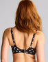 Panache Florence Balcony Bikini Top Polka Dot Black/White