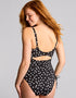 Panache Isabella Balcony Swimsuit Polka Dot Black/White