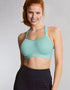 Panache Power Sports Bra Aqua Blue/Wave Print