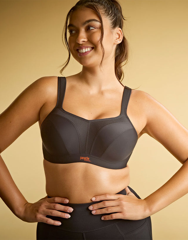Panache Power Sports Bra Black
