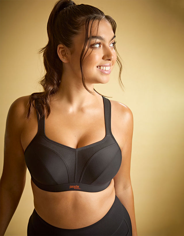 Panache Power Sports Bra Black
