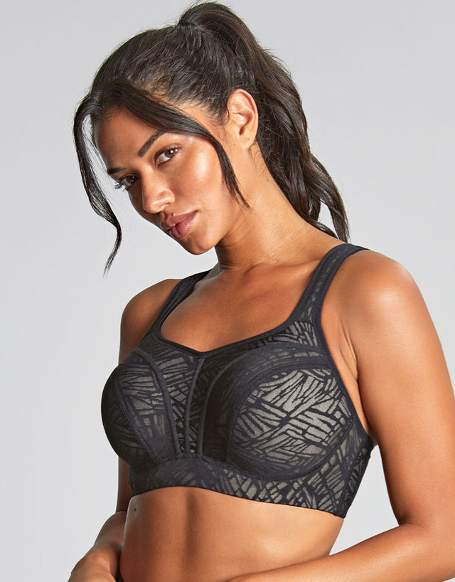 Panache Power Sports Bra Black/Chalk