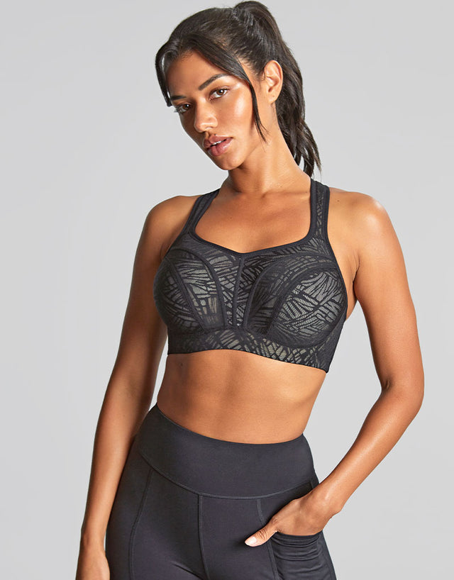 Panache Power Sports Bra Black/Chalk