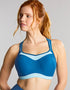 Panache Power Sports Bra Ocean Blue
