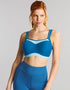 Panache Power Sports Bra Ocean Blue