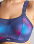 Panache Power Sports Bra Ombre Print/Ink