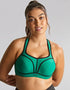 Panache Power Sports Bra Green