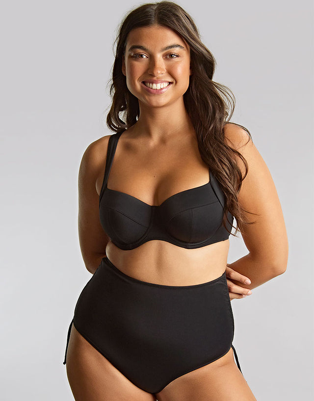 Panache Signature Midi Bikini Brief Black