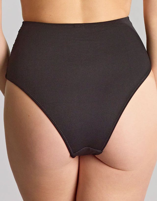 Panache Spirit High Waist Brazilian Bikini Brief Black