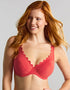 Panache Spirit Lauren Plunge Bikini Top Red
