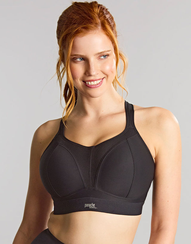 Panache Boundless Non Wired Sports Bra Black
