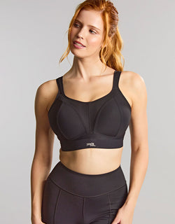 Panache Boundless Non Wired Sports Bra Black