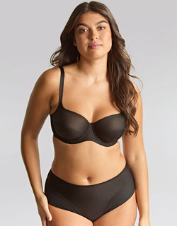 Panache Tango Essence Balconette Bra Black