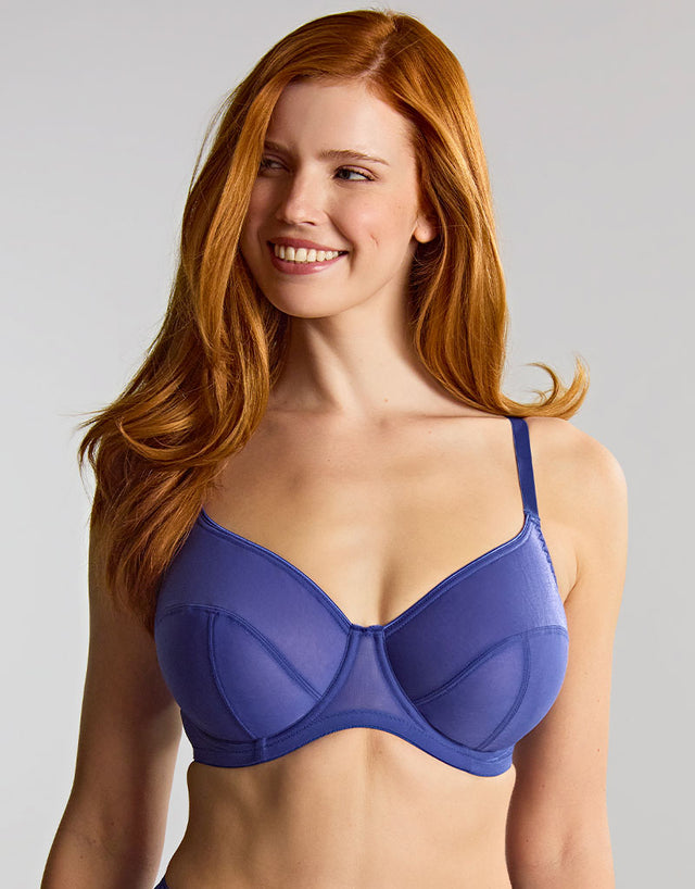 Panache Tango Essence Balcony Bra Indigo Blue