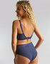 Panache Tango Deep Brief Navy/Champagne