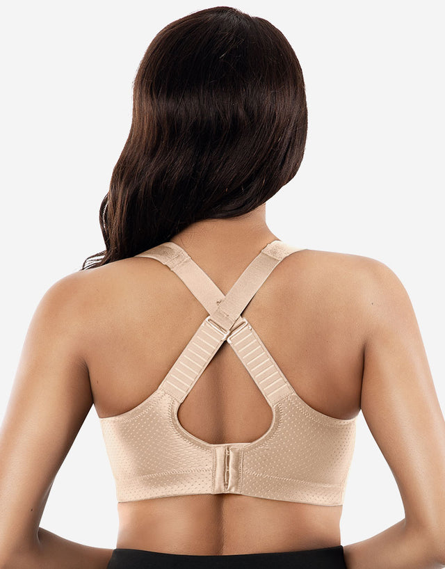 Parfait Wire-Free Active Sports Bra Latte