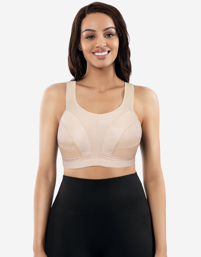 Parfait Wire-Free Active Sports Bra Latte