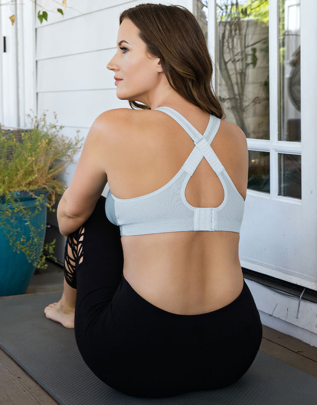Parfait Active Wireless Sports Bra Granite Blue
