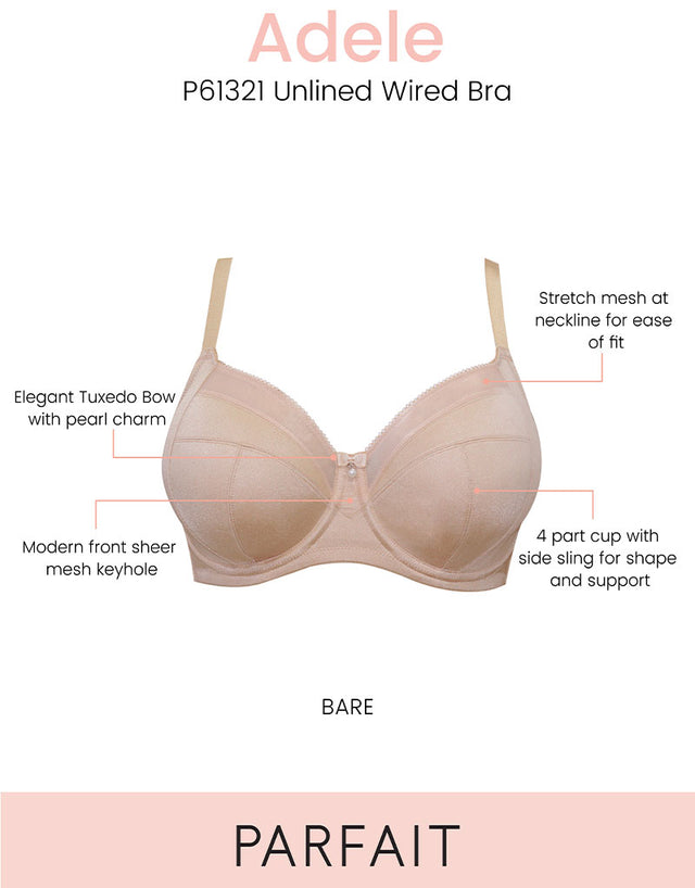 Parfait Adele Full Cup Side Support Bra Latte