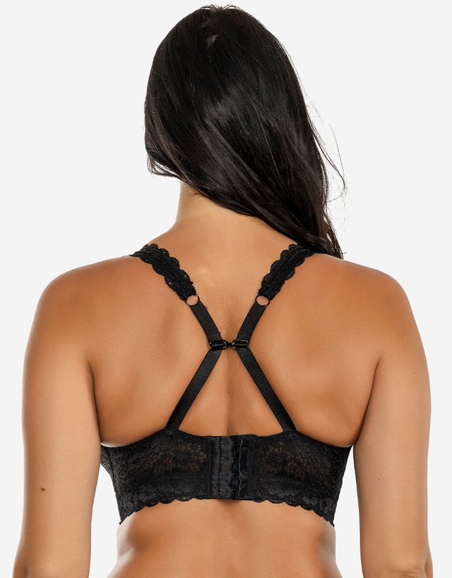 Parfait Adriana Lace Bralette Black