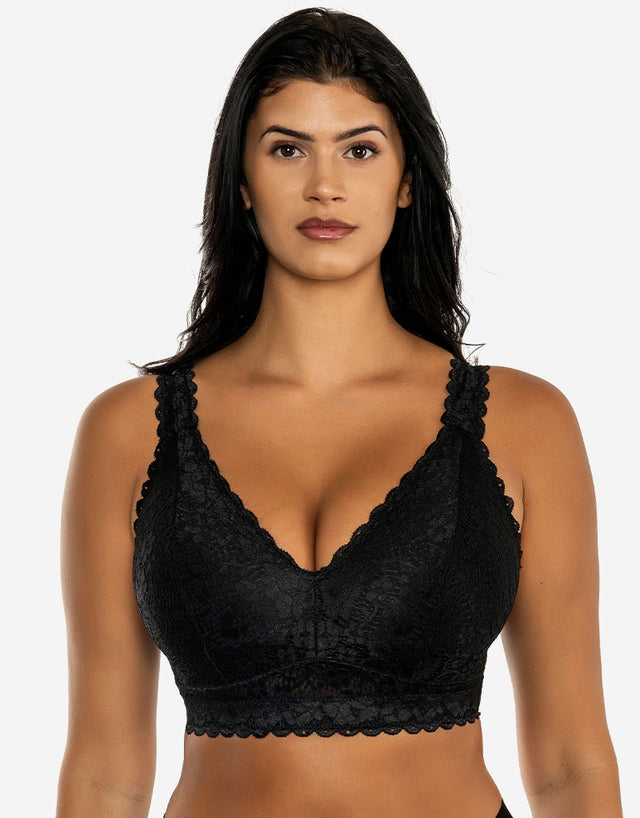 Parfait Adriana Lace Bralette Black